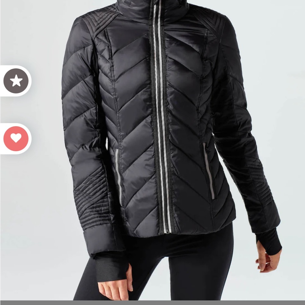 Blanc Noir Reflective Puffer Jacket!